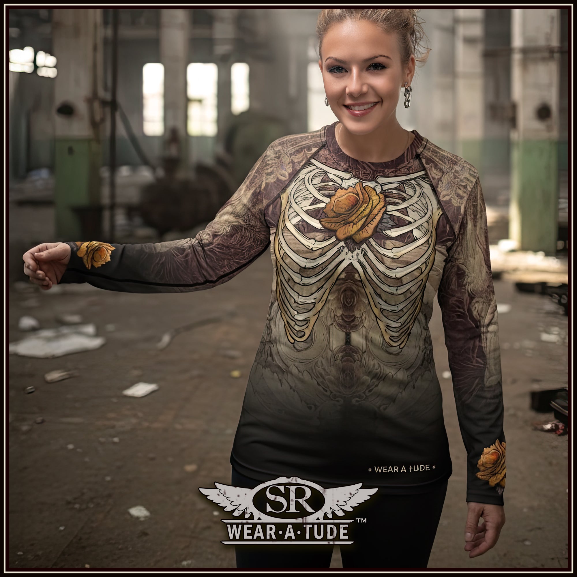 grunge long sleeve women’s streetwear
