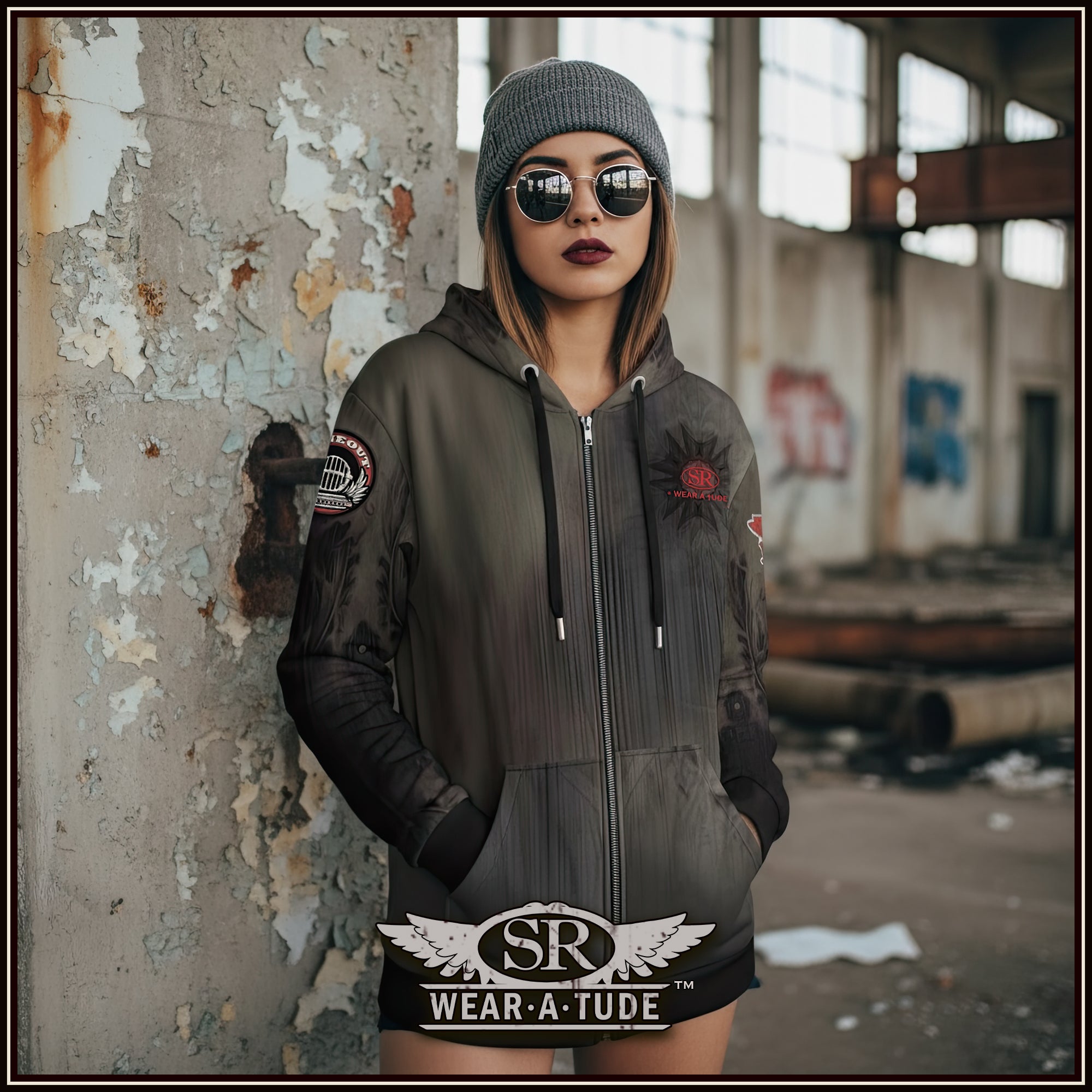 Viper Creed, Zipper Hoodie