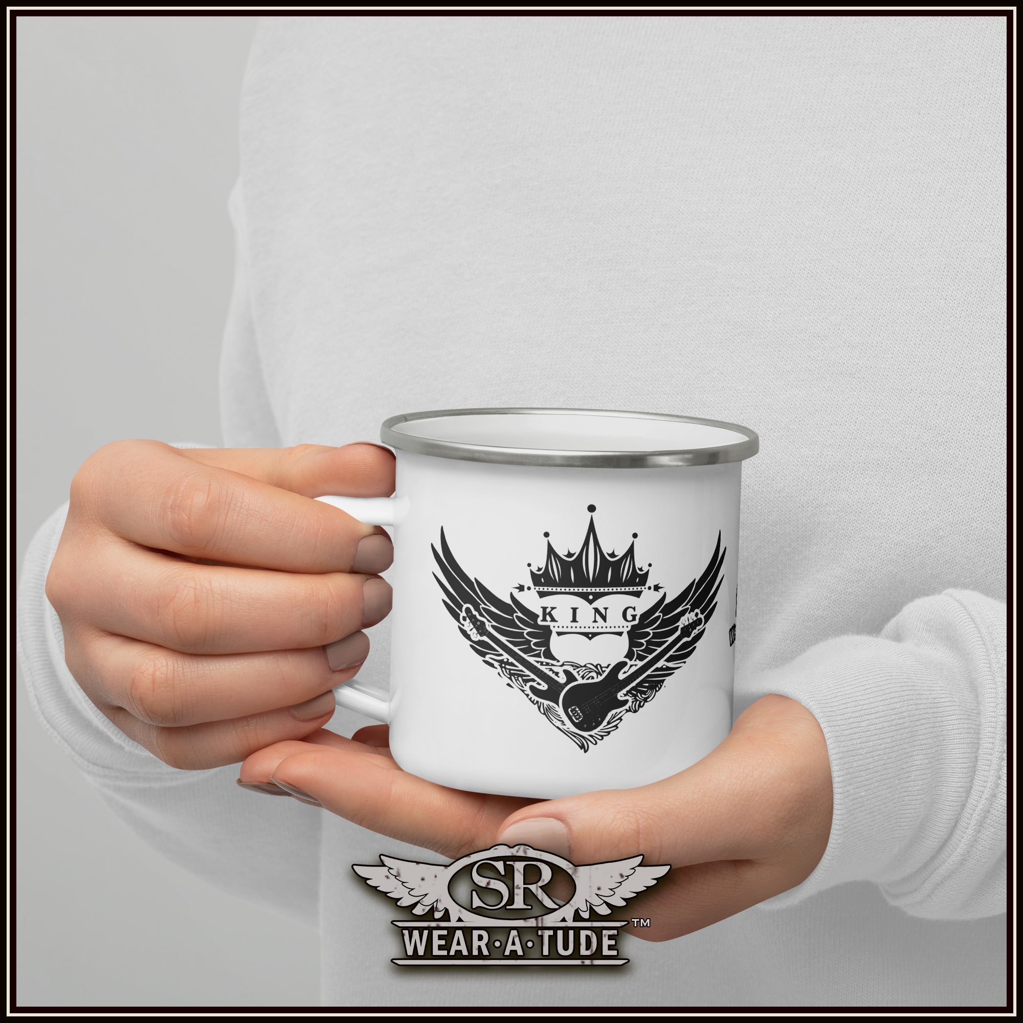 Guitar King, Take-Anywhere-Enamel Mug