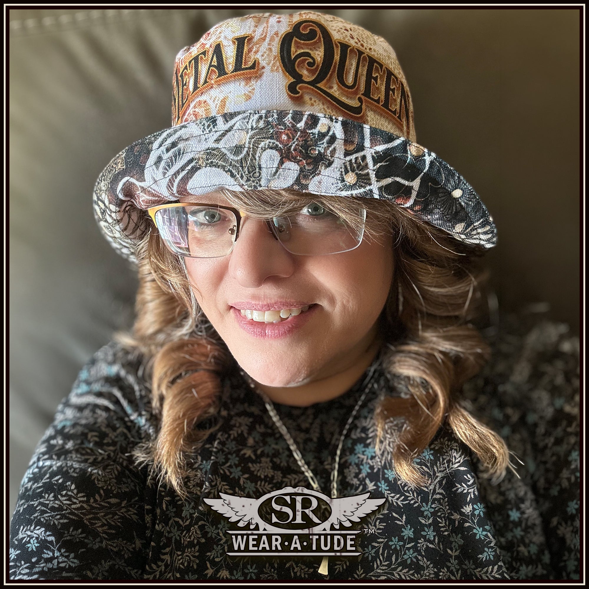 Metal Queen, SR Reversible bucket hat - SIB.BLING RIVALRY