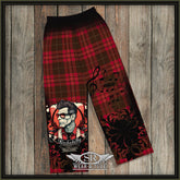 Rockabilly Joe, our wide leg Lounge Pants – a unisex garment that seamlessly merges comfort with the spirit of Rockabilly style. The red and black plaid pattern is a true throwback of comfort and the Rockabilly Joe decal shows off your style. 