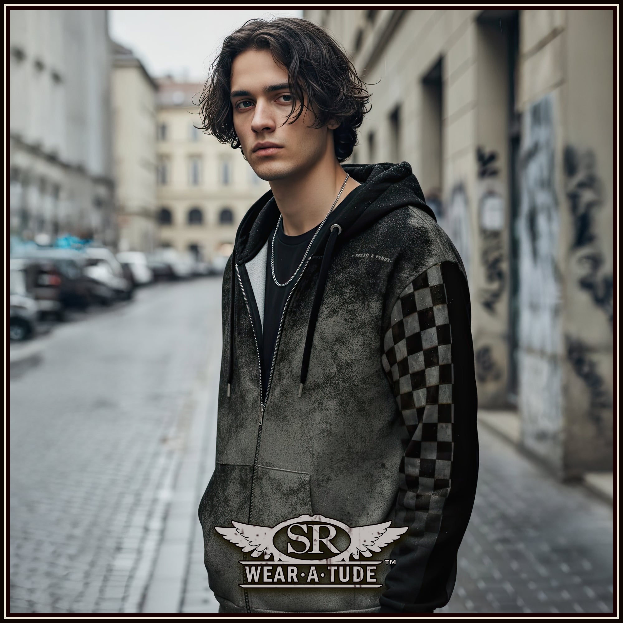 Turn Up, Tone Out ASH & CHECKER SLEEVE