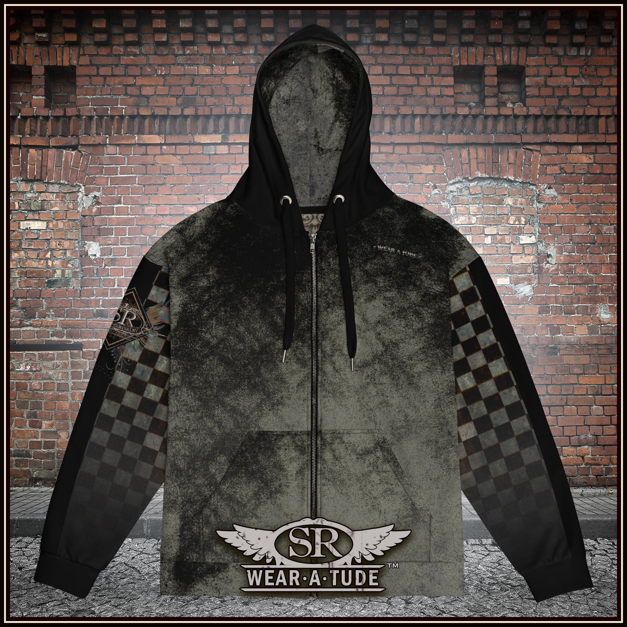 Turn Up, Tone Out ASH & CHECKER SLEEVE