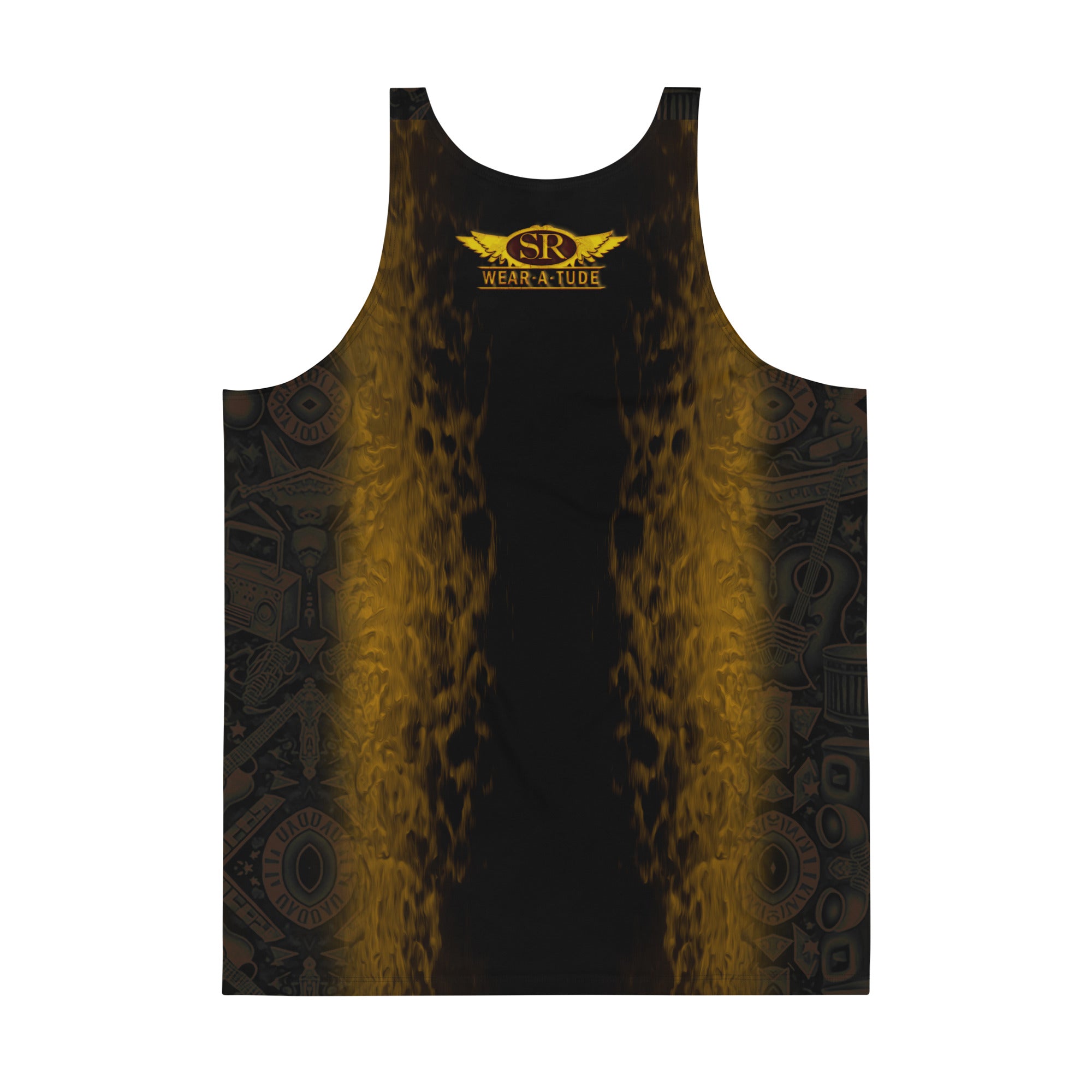 Harp-on, Copper Foil Unisex Tank Top - SIB.BLING RIVALRY
