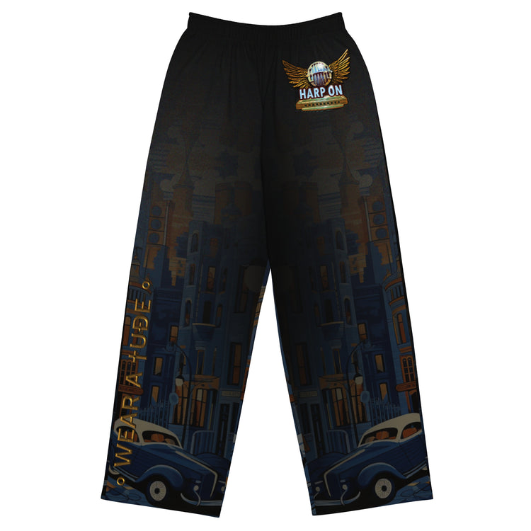 HARP ON unisex wide-leg pants - SIB.BLING RIVALRY