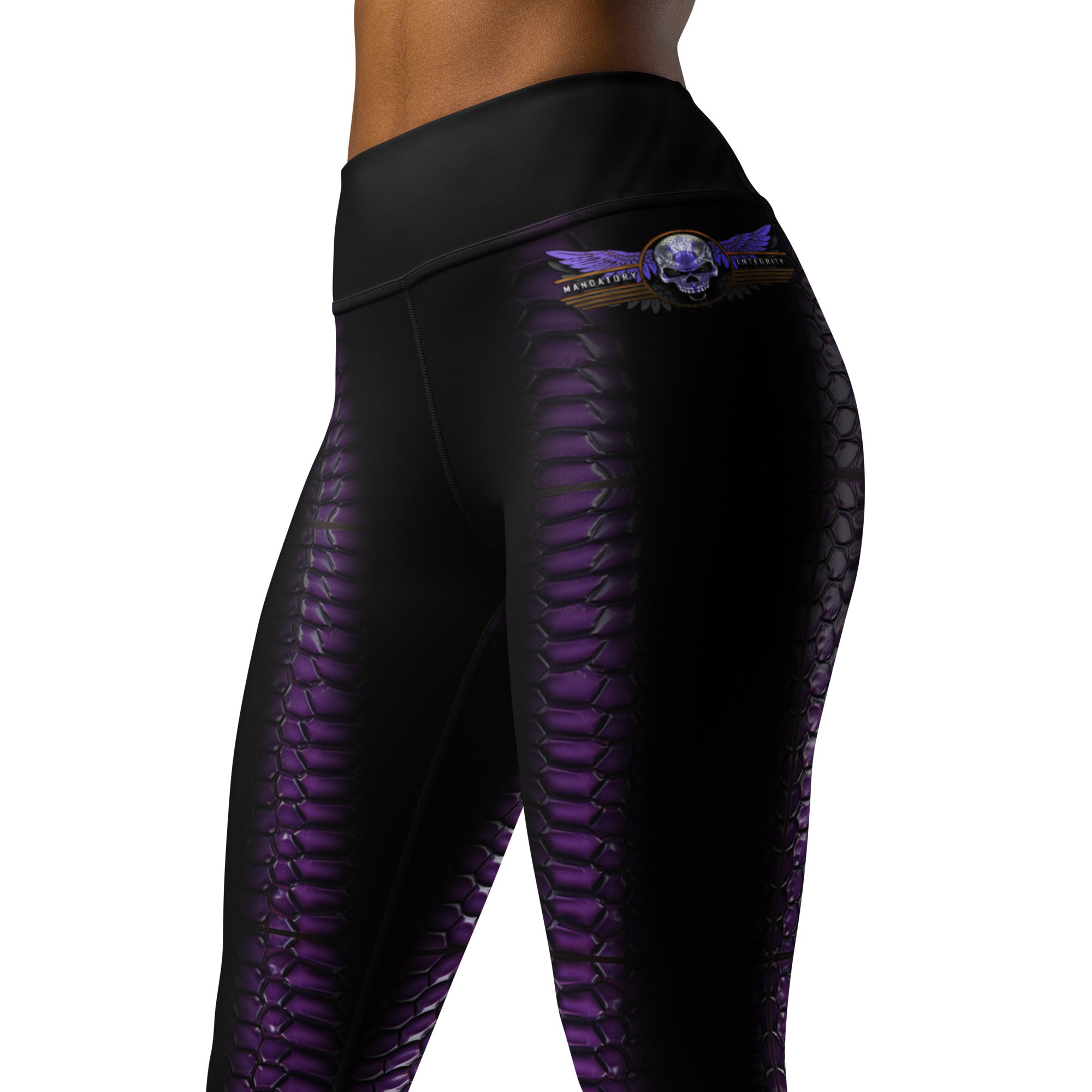 Ultra violet Yoga Leggings - SIB.BLING RIVALRY