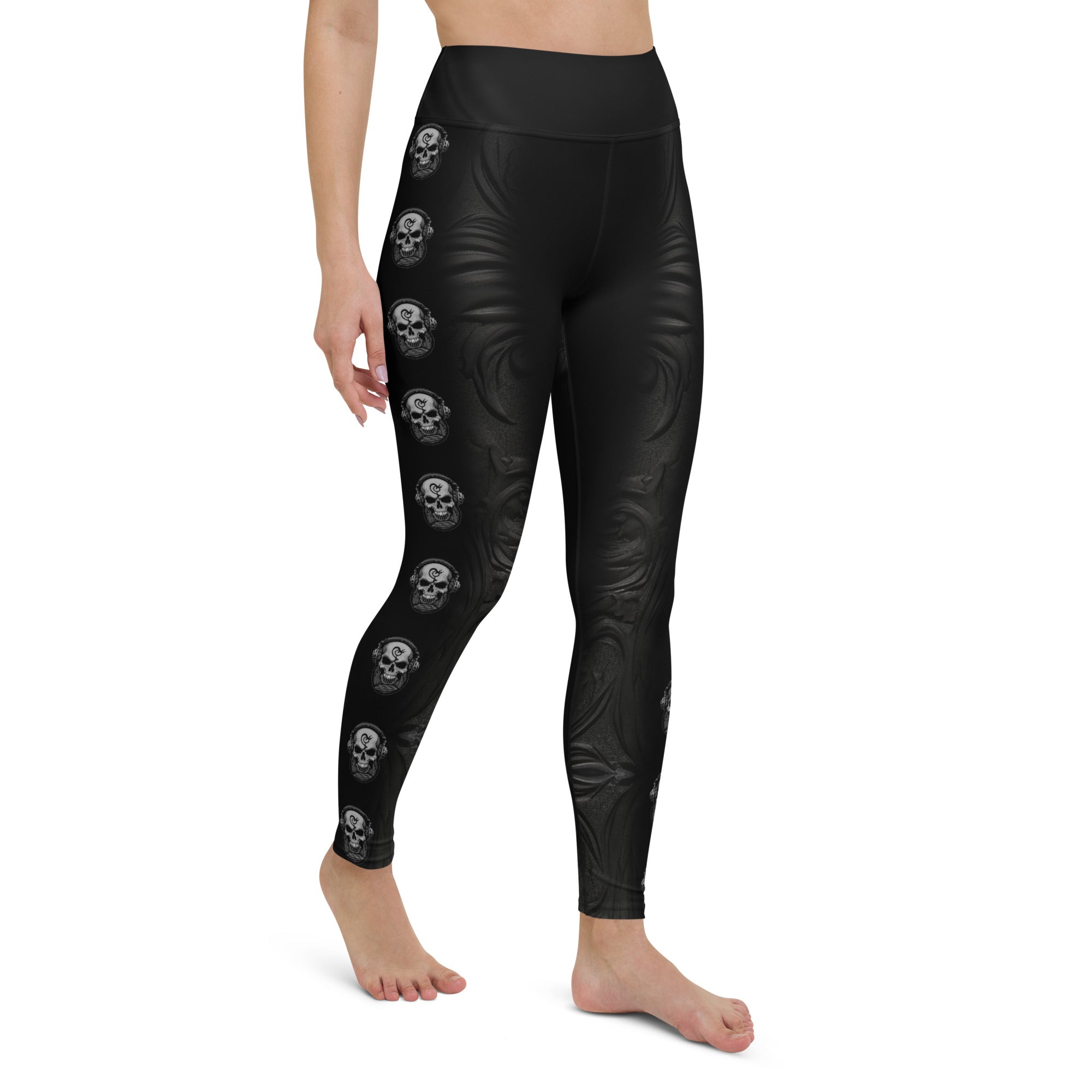 Rock Skully Yoga Leggings - SIB.BLING RIVALRY