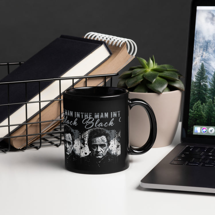Johnny Cash Black Coffee Mug - SIB.BLING RIVALRY