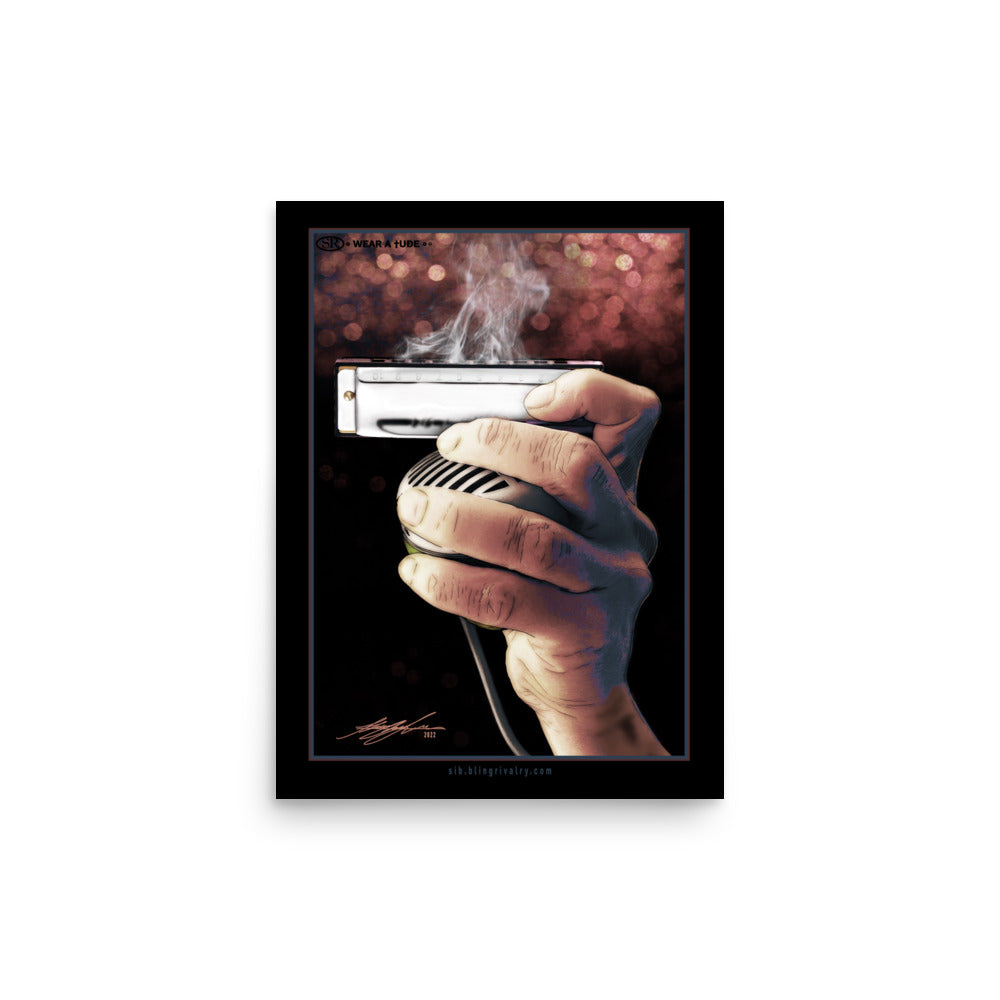 Smoke Show, Harmonica Poster