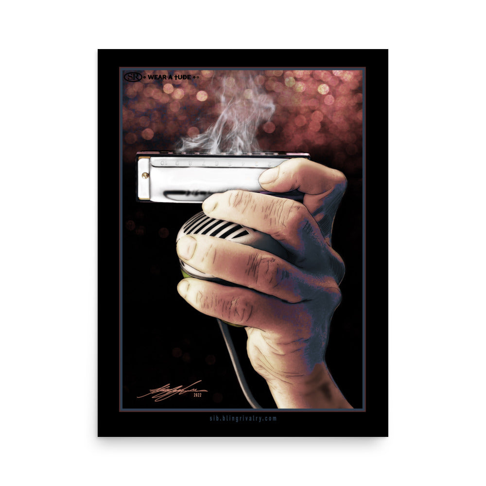 Smoke Show, Harmonica Poster