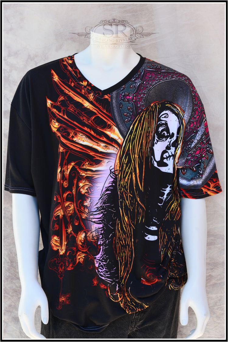 Bad Seed Skater t-shirt Bubblegum skull girl front