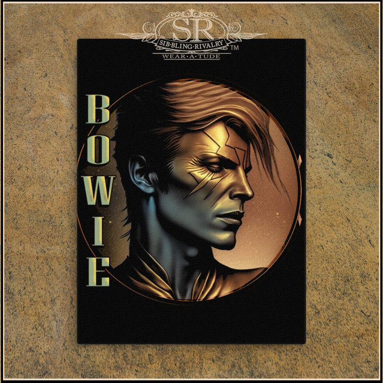 DAVID BOWIE Rock Gods Series 1 on Thin canvas - SIB.BLING RIVALRY