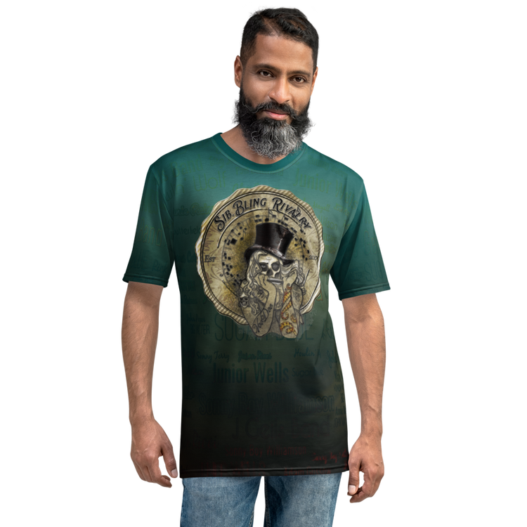 VOODOO GIRL HARP GODS ~ Crew Neck T-shirt - SIB.BLING RIVALRY