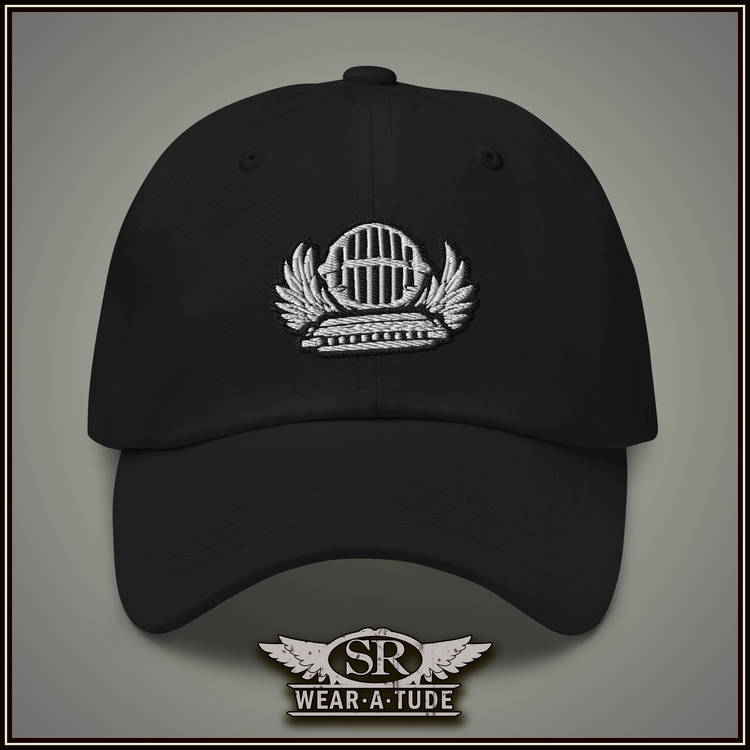 cool harmonica and jt30 mic ball hat in black 