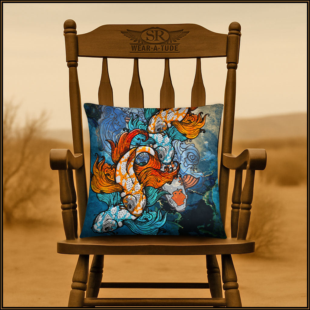 GO WITH THE FLOW ~ SR Big Puffy Pillow - SIB.BLING RIVALRY