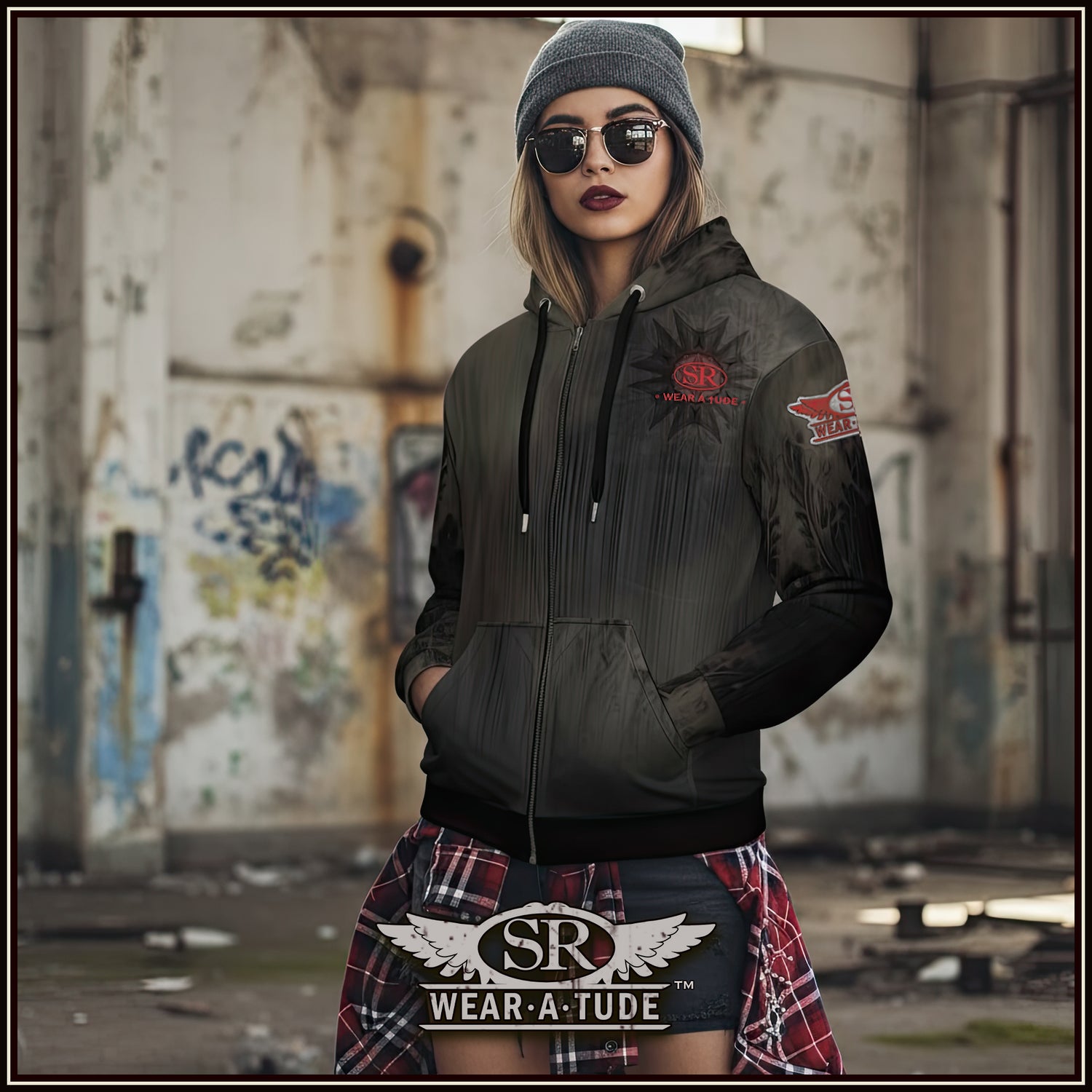 Viper Creed, Zipper Hoodie