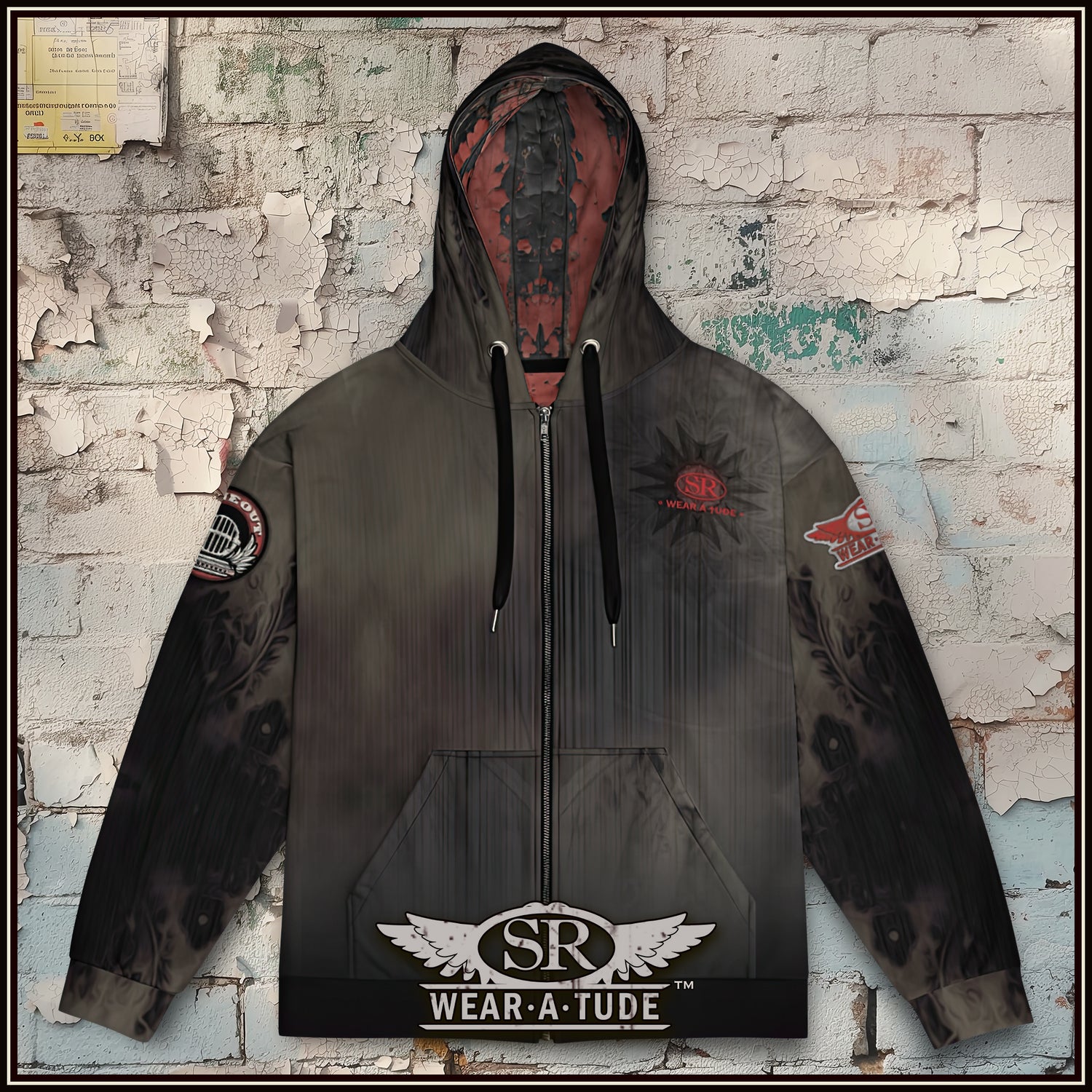 Viper Creed, Zipper Hoodie