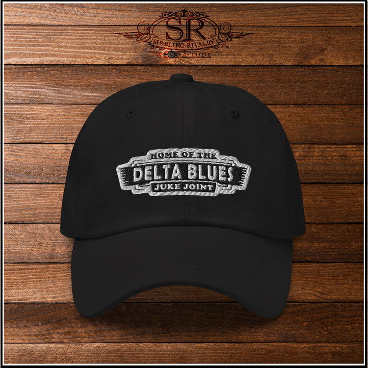 Delta Blues Juke Joint. Blues from the Mississippi Delta region, Quality Blues music hat by Sib.Bling Rivalry Design, Wear Atude 
