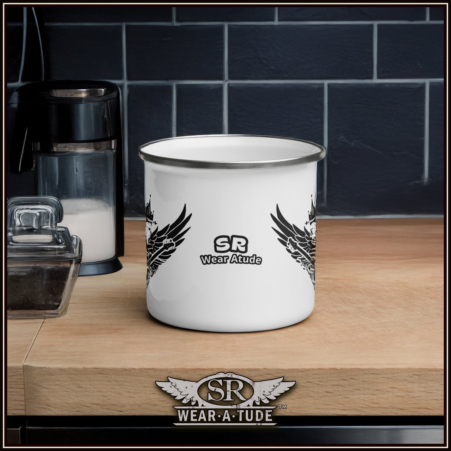 Guitar King, Take-Anywhere-Enamel Mug