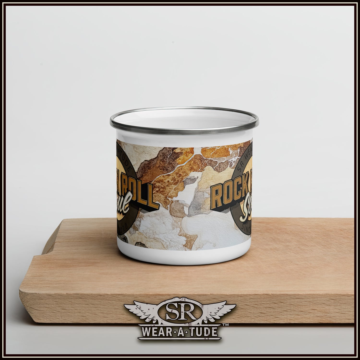 Rock N Roll Soul, The Take-Anywhere-Enamel Mug