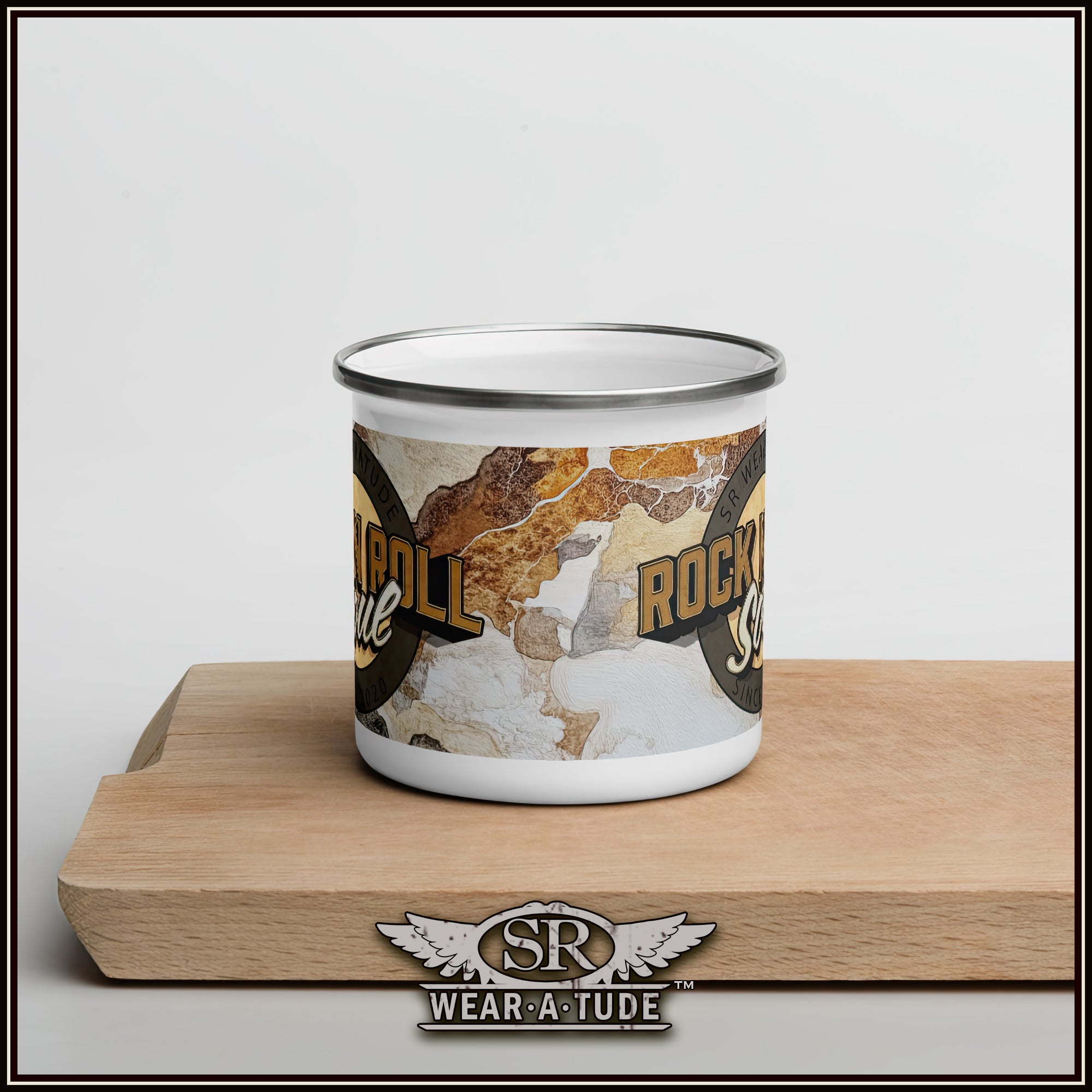 Rock N Roll Soul, The Take-Anywhere-Enamel Mug