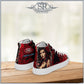 Rockabilly Jill, Women’s high top canvas shoes - SIB.BLING RIVALRY