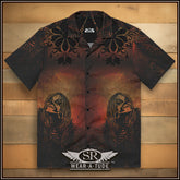 Rust Healy Unisex button shirt - SIB.BLING RIVALRY