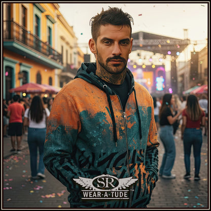 Shadow Spirit Unisex zip hoodie