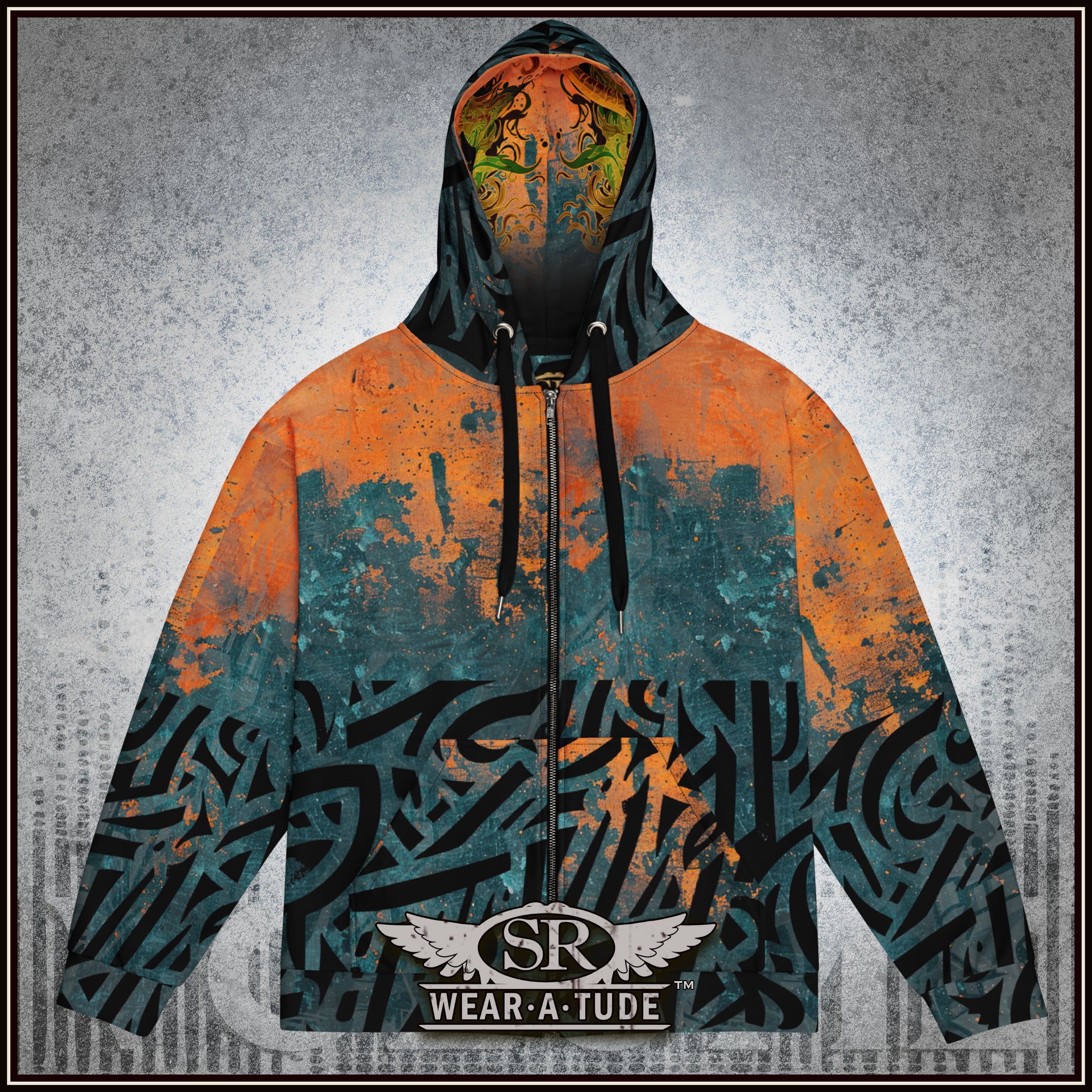 Shadow Spirit Unisex zip hoodie