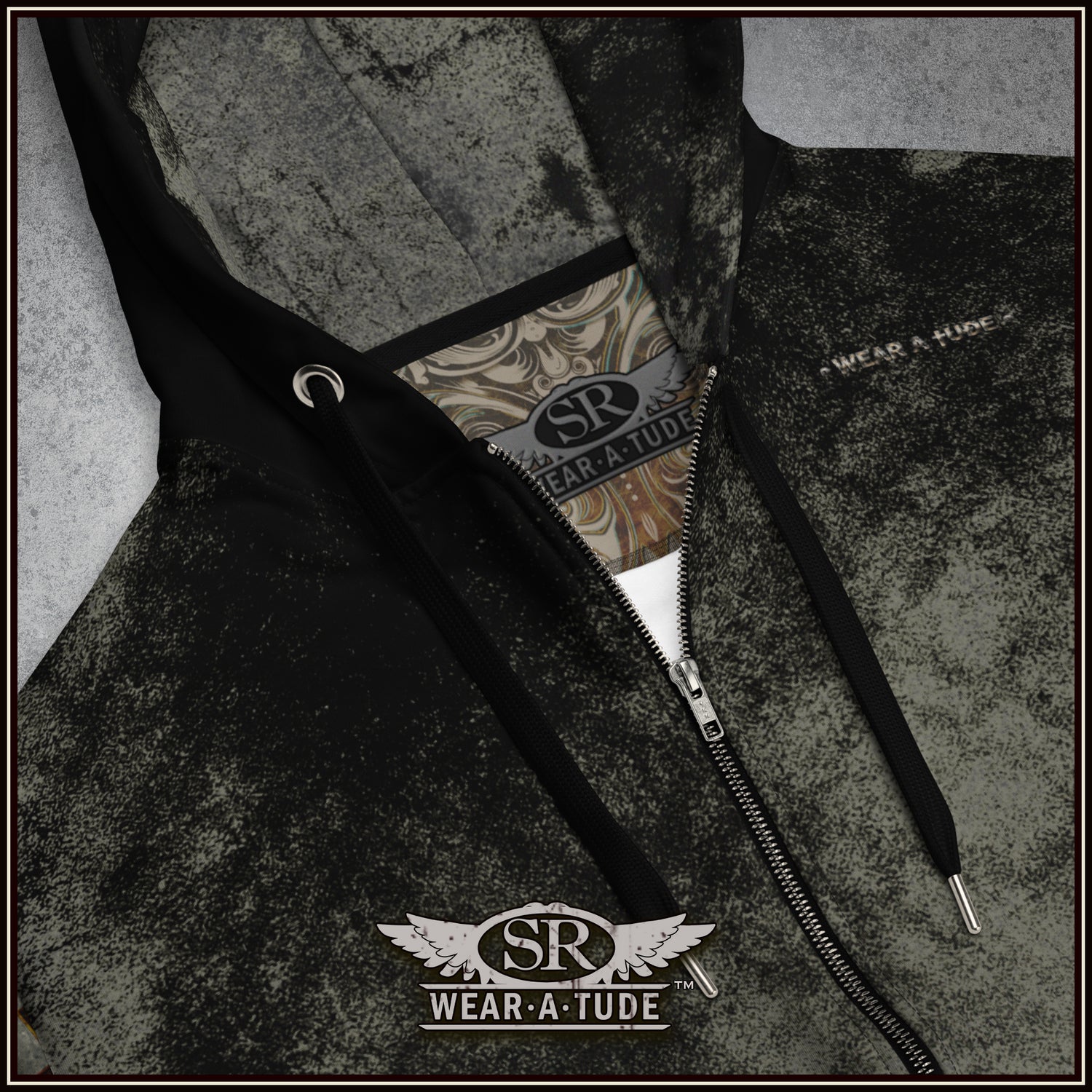 Turn Up, Tone Out ASH &amp; CHECKER SLEEVE