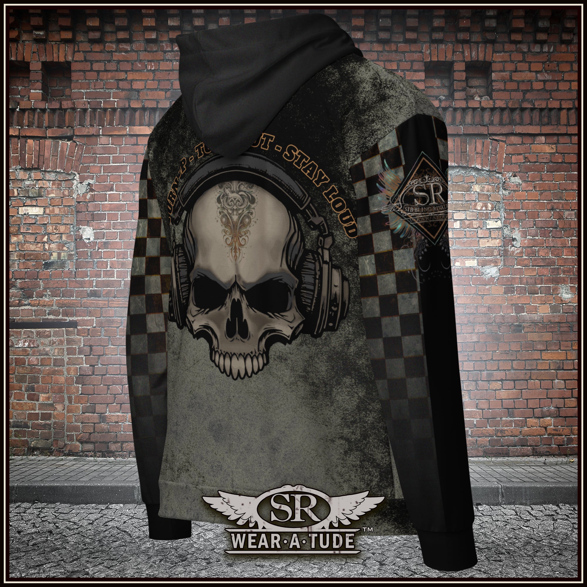 Turn Up, Tone Out ASH &amp; CHECKER SLEEVE