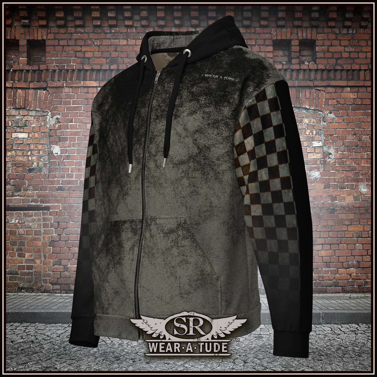 Turn Up, Tone Out ASH &amp; CHECKER SLEEVE