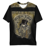 VOODOO GIRL BLACK HARMONICA CREW NECK TEE - SIB.BLING RIVALRY