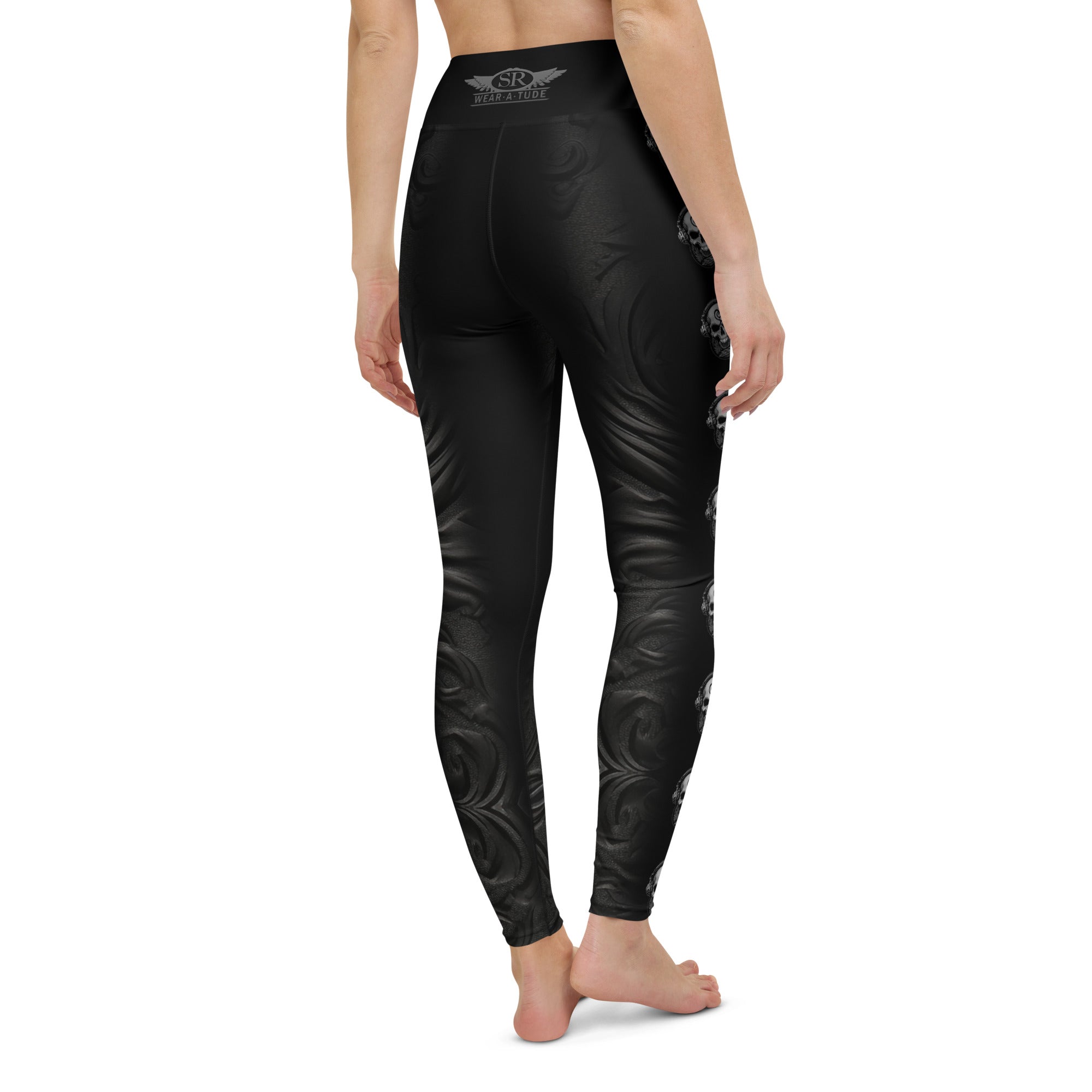Rock Skully Yoga Leggings - SIB.BLING RIVALRY