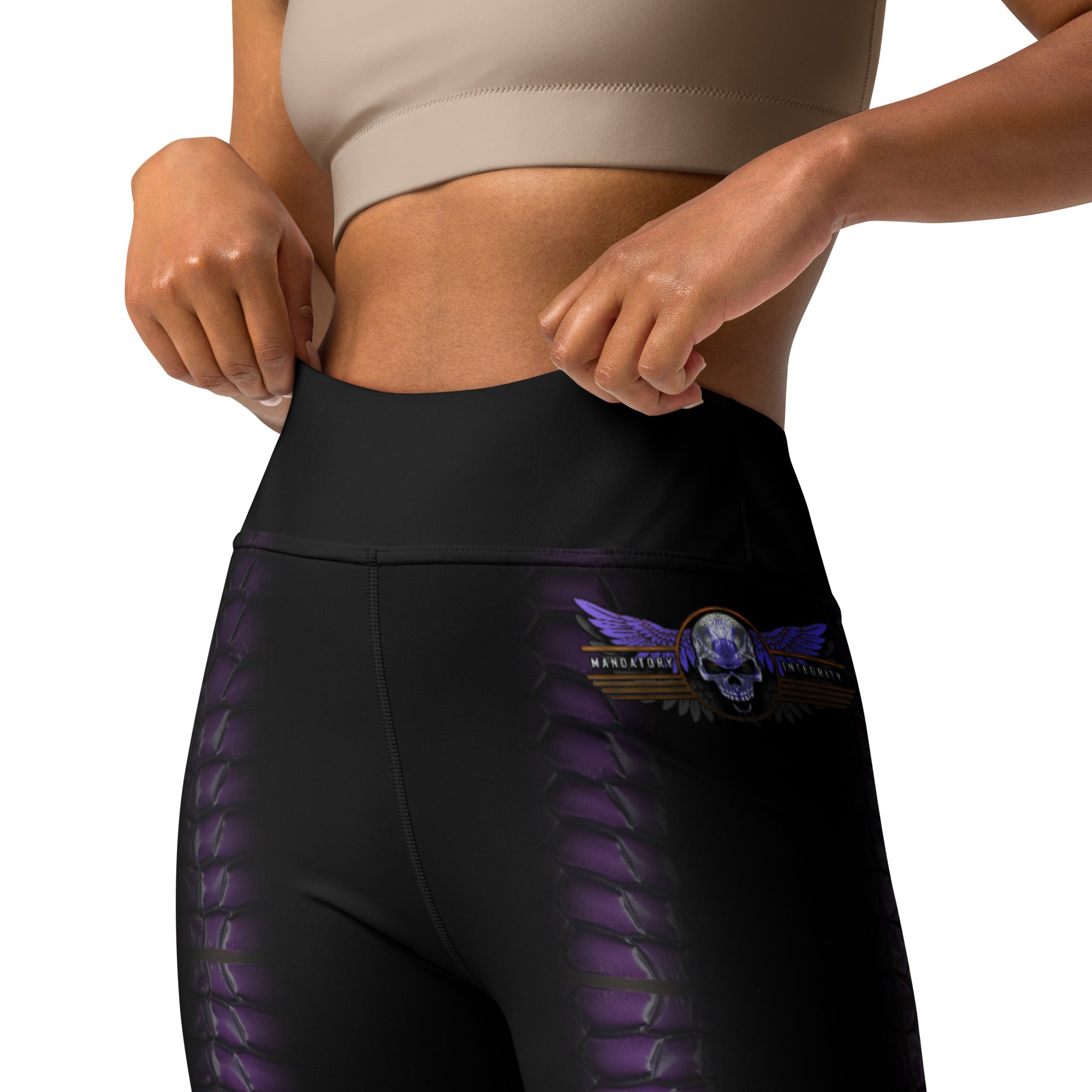 Ultra violet Yoga Leggings - SIB.BLING RIVALRY