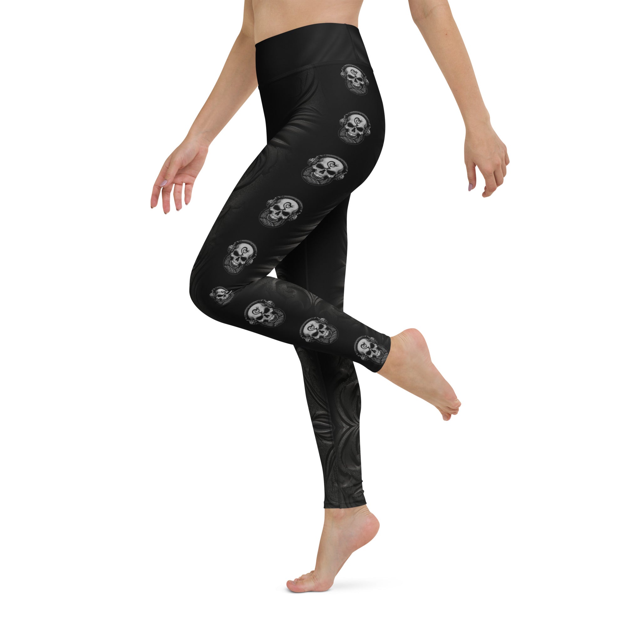 Rock Skully Yoga Leggings - SIB.BLING RIVALRY