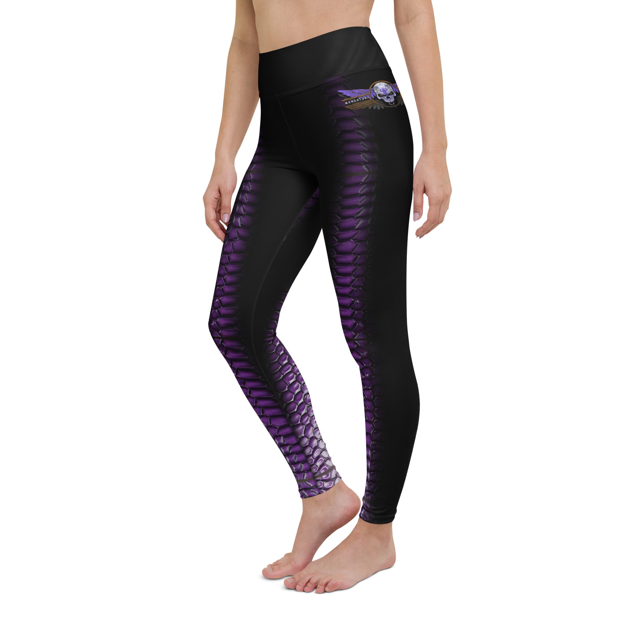 Ultra violet Yoga Leggings - SIB.BLING RIVALRY