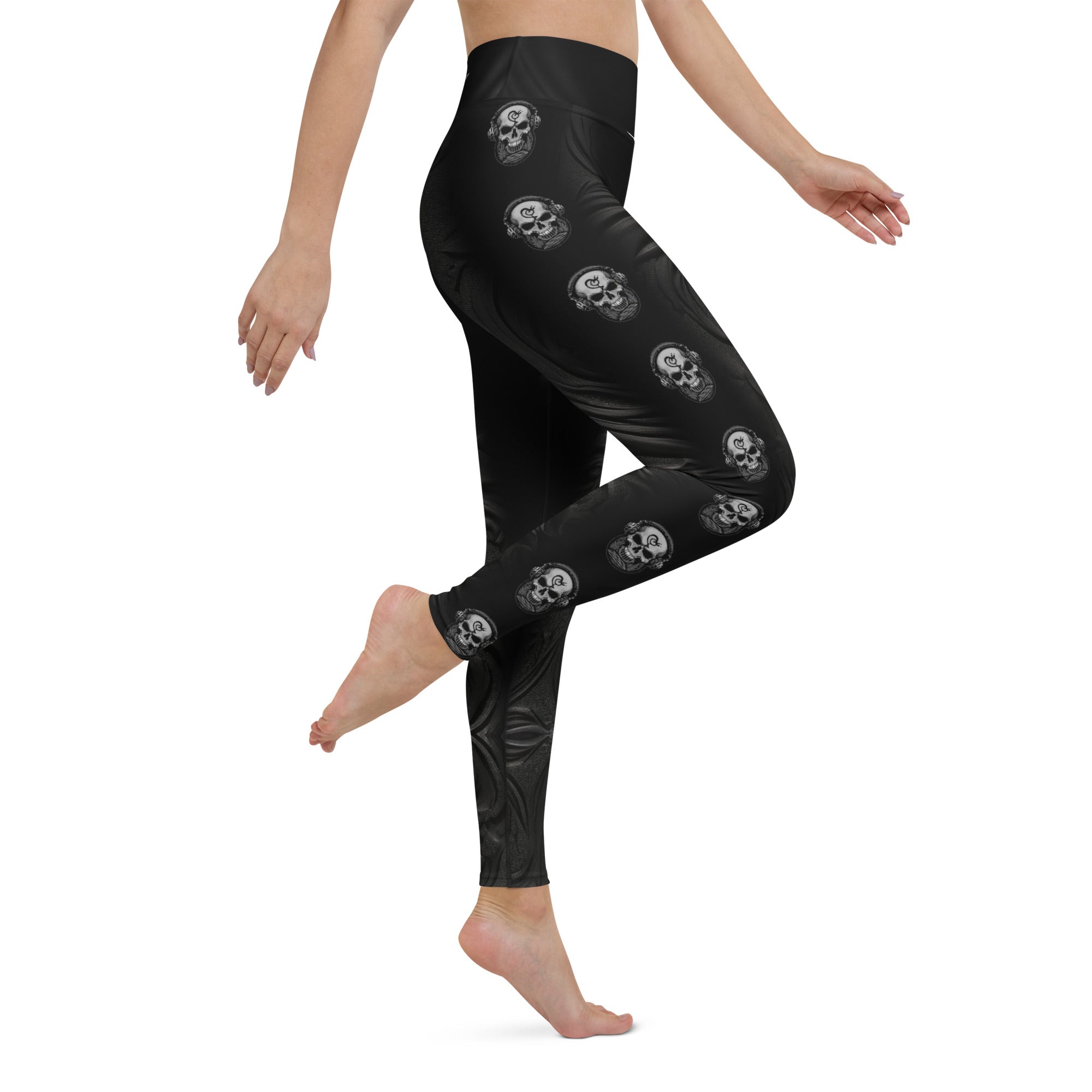 Rock Skully Yoga Leggings - SIB.BLING RIVALRY