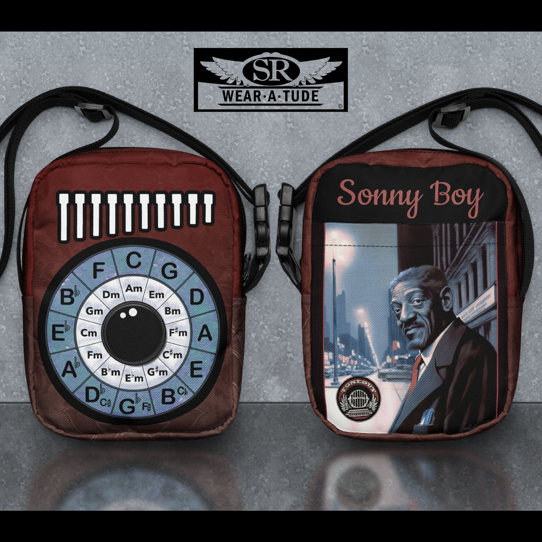 Sonny Boy Sling - Circle of 5ths  Gear Crossbody Bag