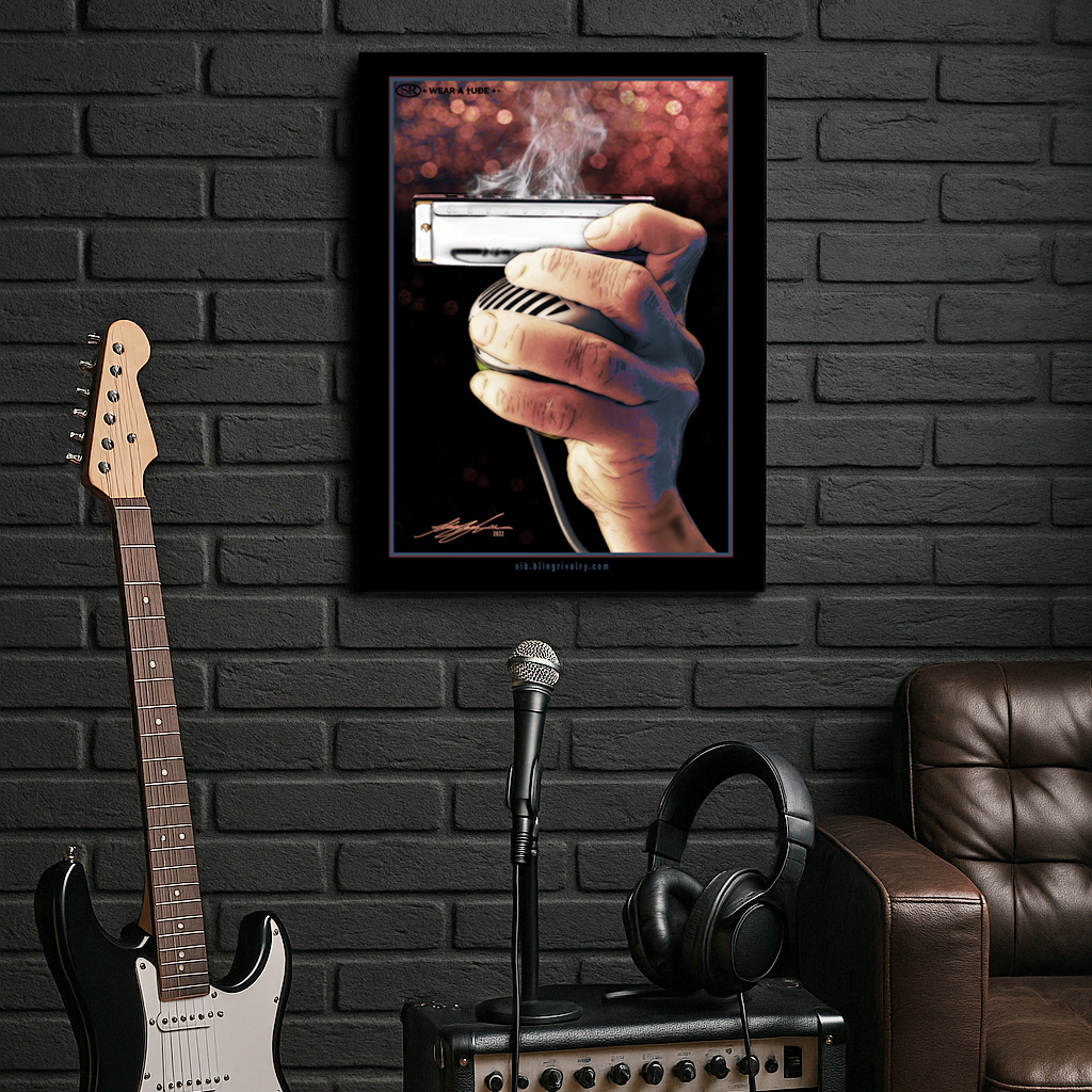 Smoke Show, Harmonica Poster