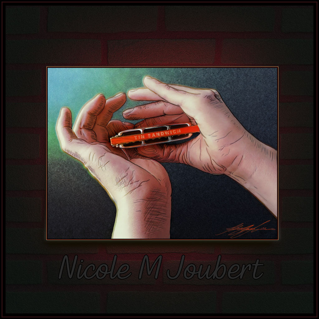 Harp Hands-Tin Sandwich Poster
