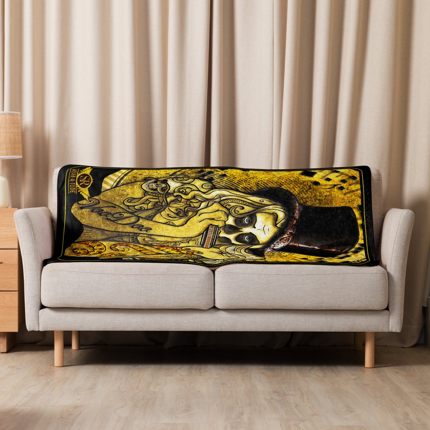 Voodoo Sherpa blanket - SIB.BLING RIVALRY