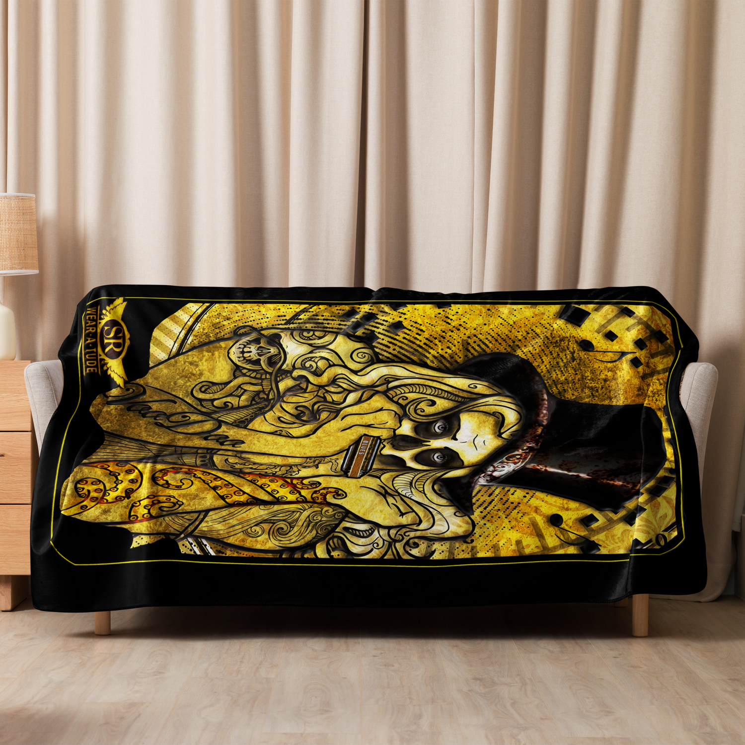 Voodoo Sherpa blanket - SIB.BLING RIVALRY