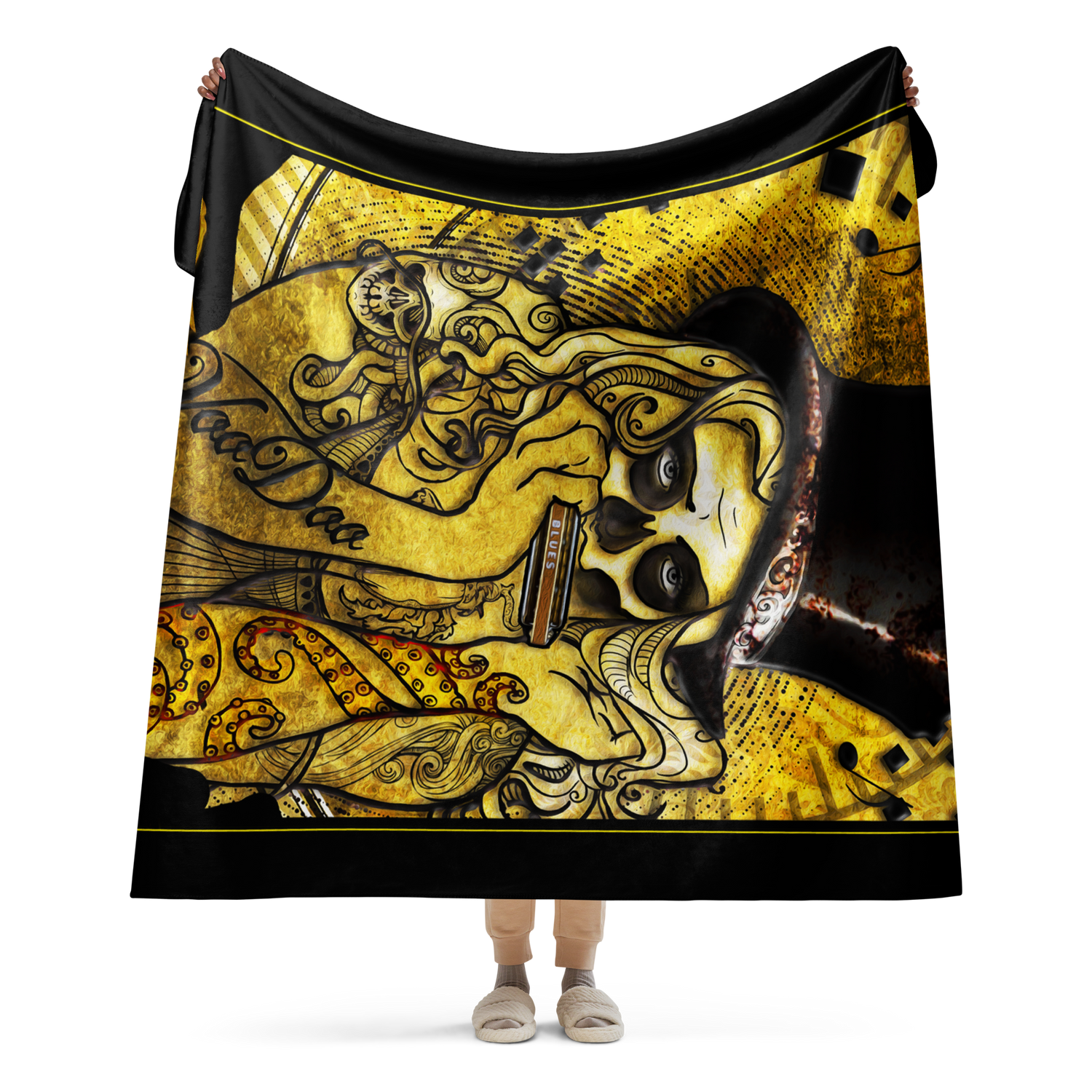 Voodoo Sherpa blanket - SIB.BLING RIVALRY