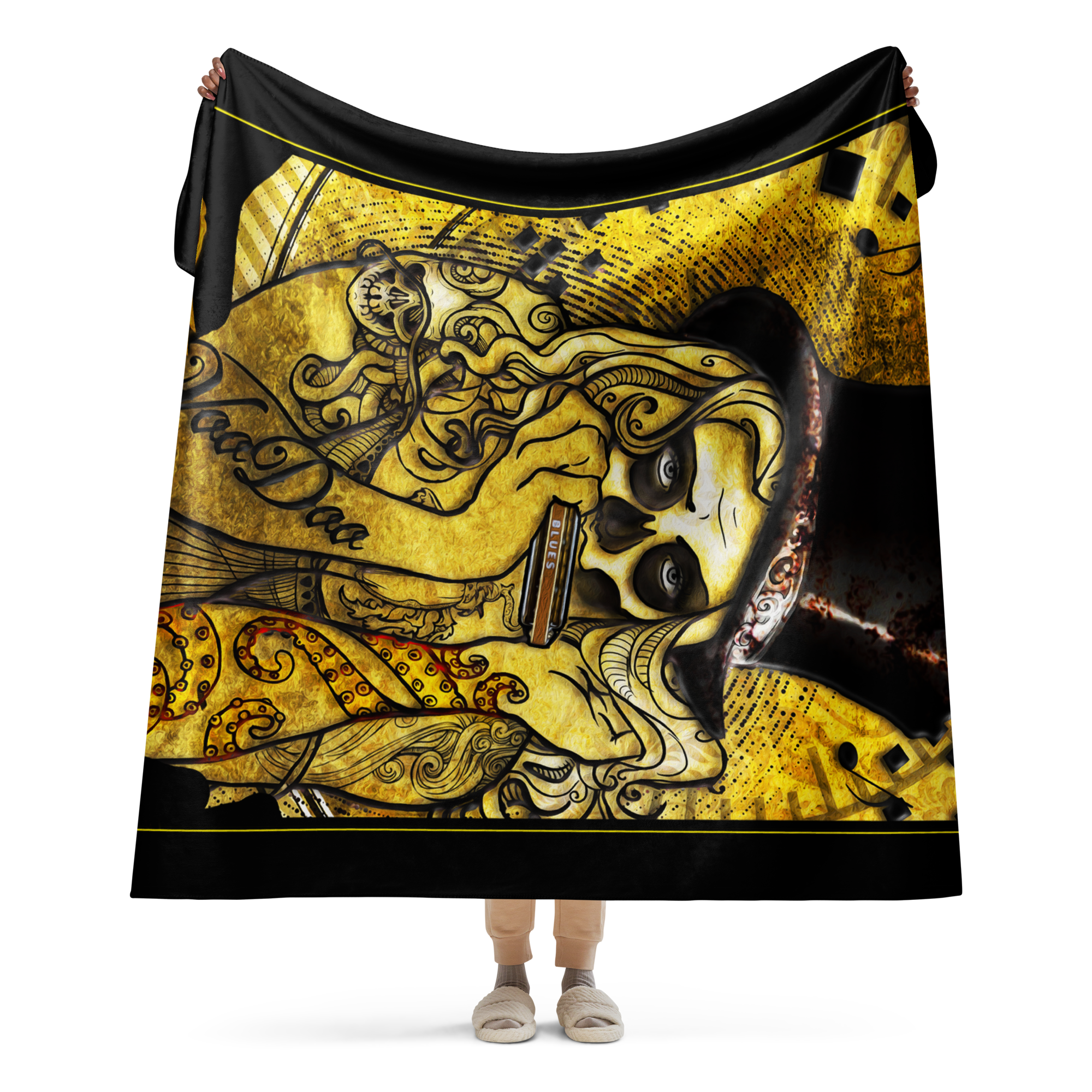 Voodoo Sherpa blanket - SIB.BLING RIVALRY