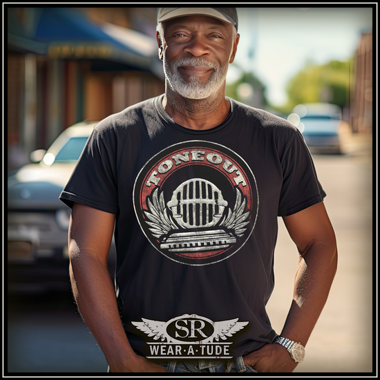 Optimized SEO version: Elevate your style with "Cool Harmonica Vibe" T-shirts, capturing the essence of blues harp tone. Explore vintage vibes with 