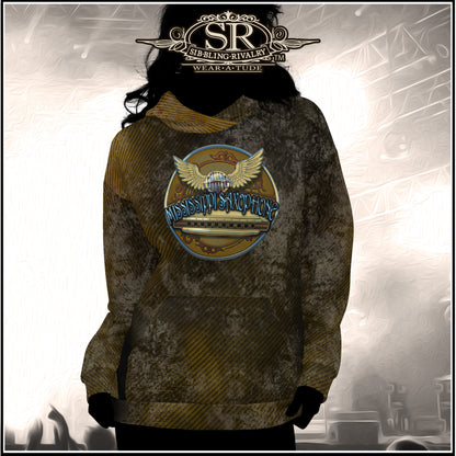 MUDDY TWEED MISSISSIPPI SAX ~ SR Unisex Hoodie - SIB.BLING RIVALRY