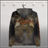 CHARCOAL & RUST ~ SR Wings Unisex Hoodie - SIB.BLING RIVALRY