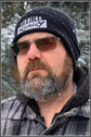 Rocker Beanie, Vintage Label, Sib.Bling Rivalry ~ Embroidered Cuffed Beanie - SIB.BLING RIVALRY, 
