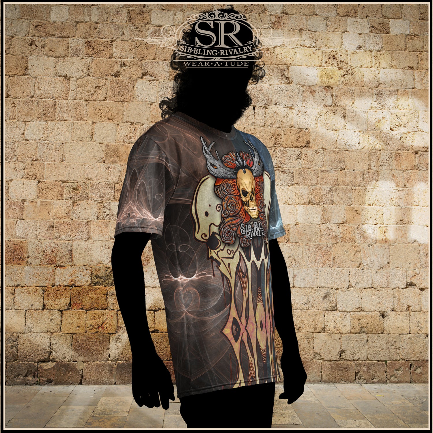 Dem Bones ~ Crew Neck T-shirt - SIB.BLING RIVALRY
